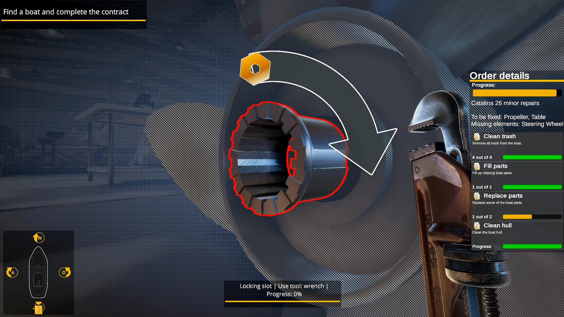 Скриншот 8: Yacht Mechanic Simulator