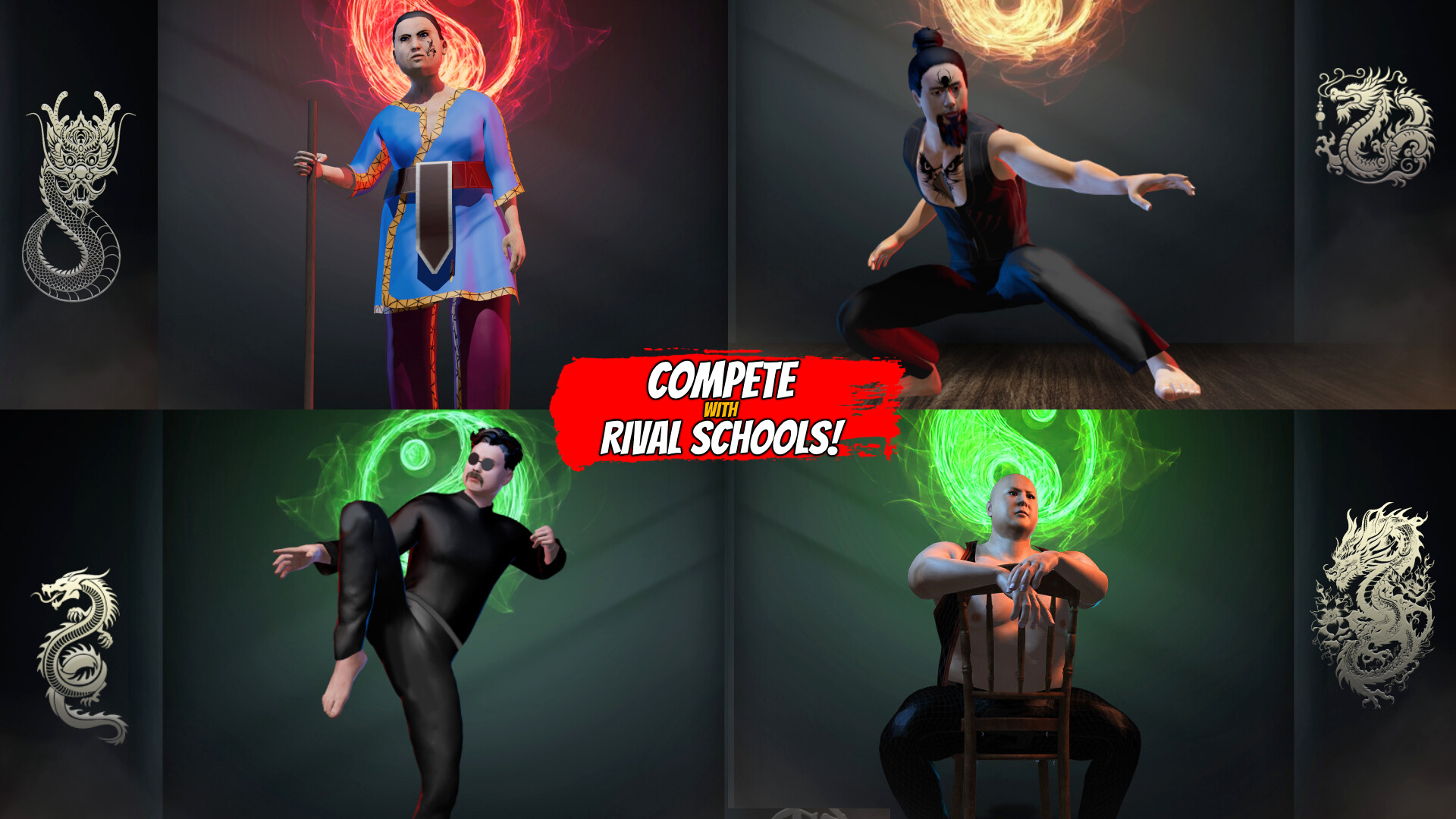 Скриншот: Fight School Simulator