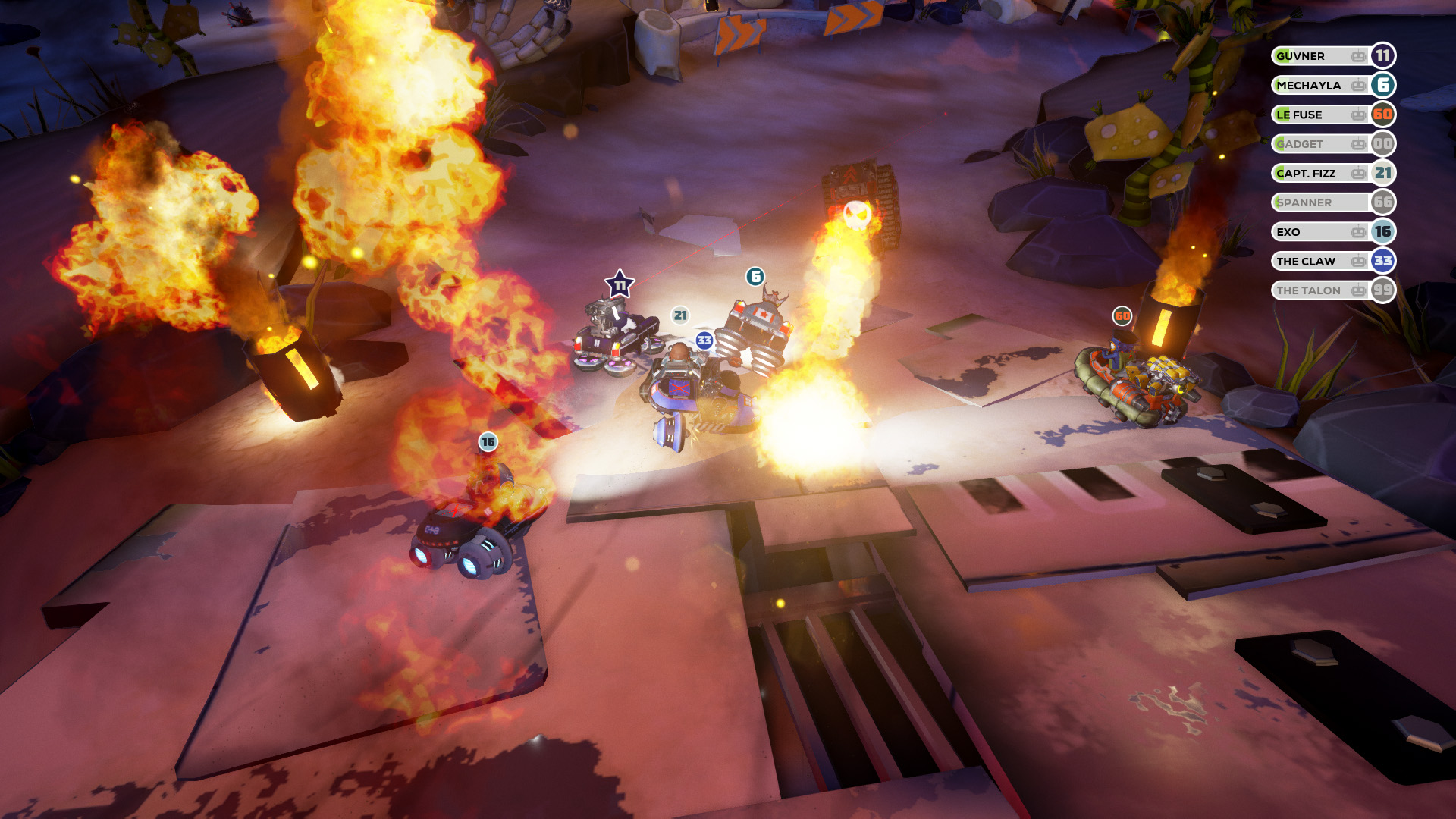 Скриншот: Obliteracers