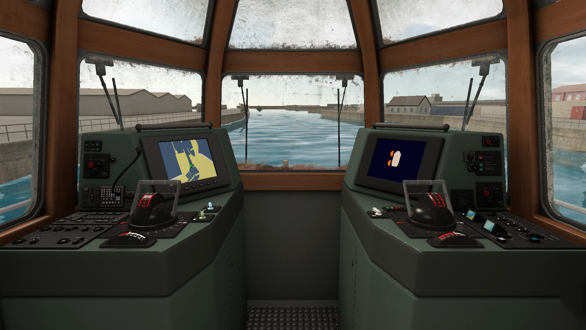 Скриншот: European Ship Simulator