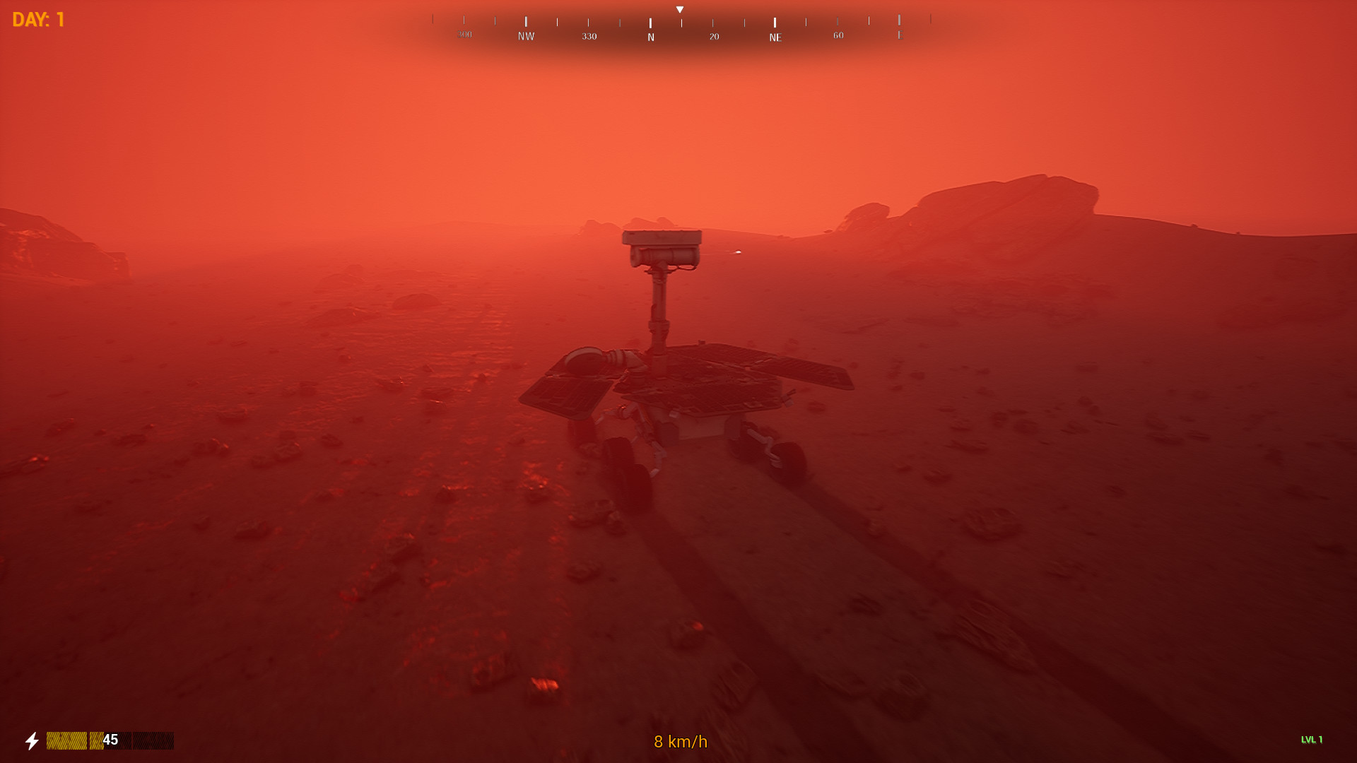 Скриншот: Mars Rover Simulator