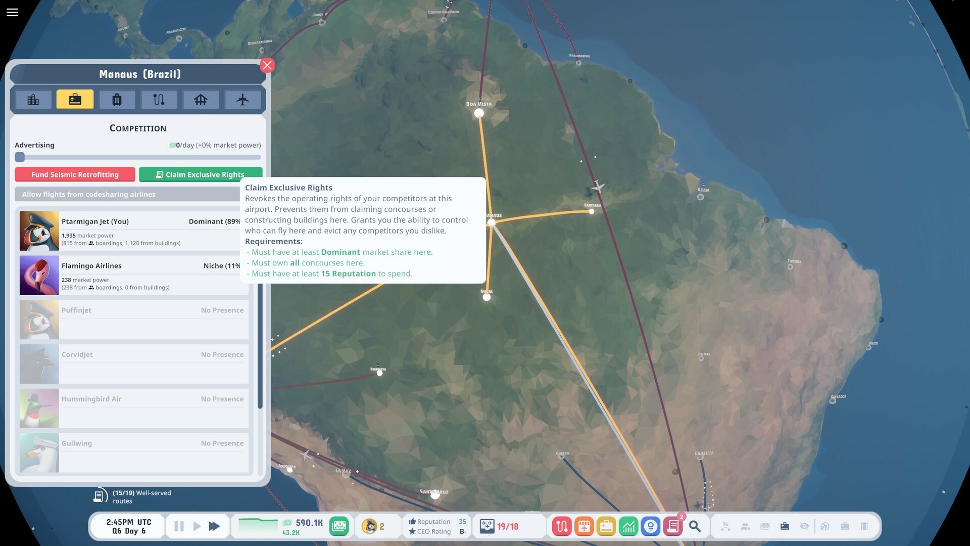 Скриншот: Puffin Planes