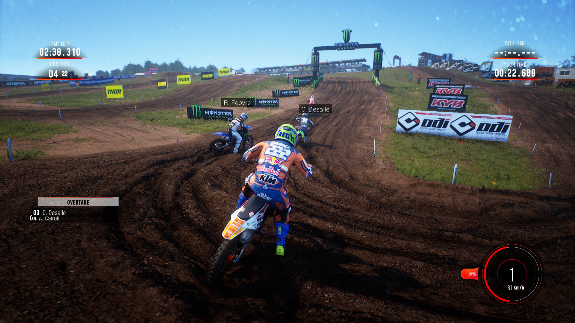 Скриншот: MXGP 2019 - The Official Motocross Videogame