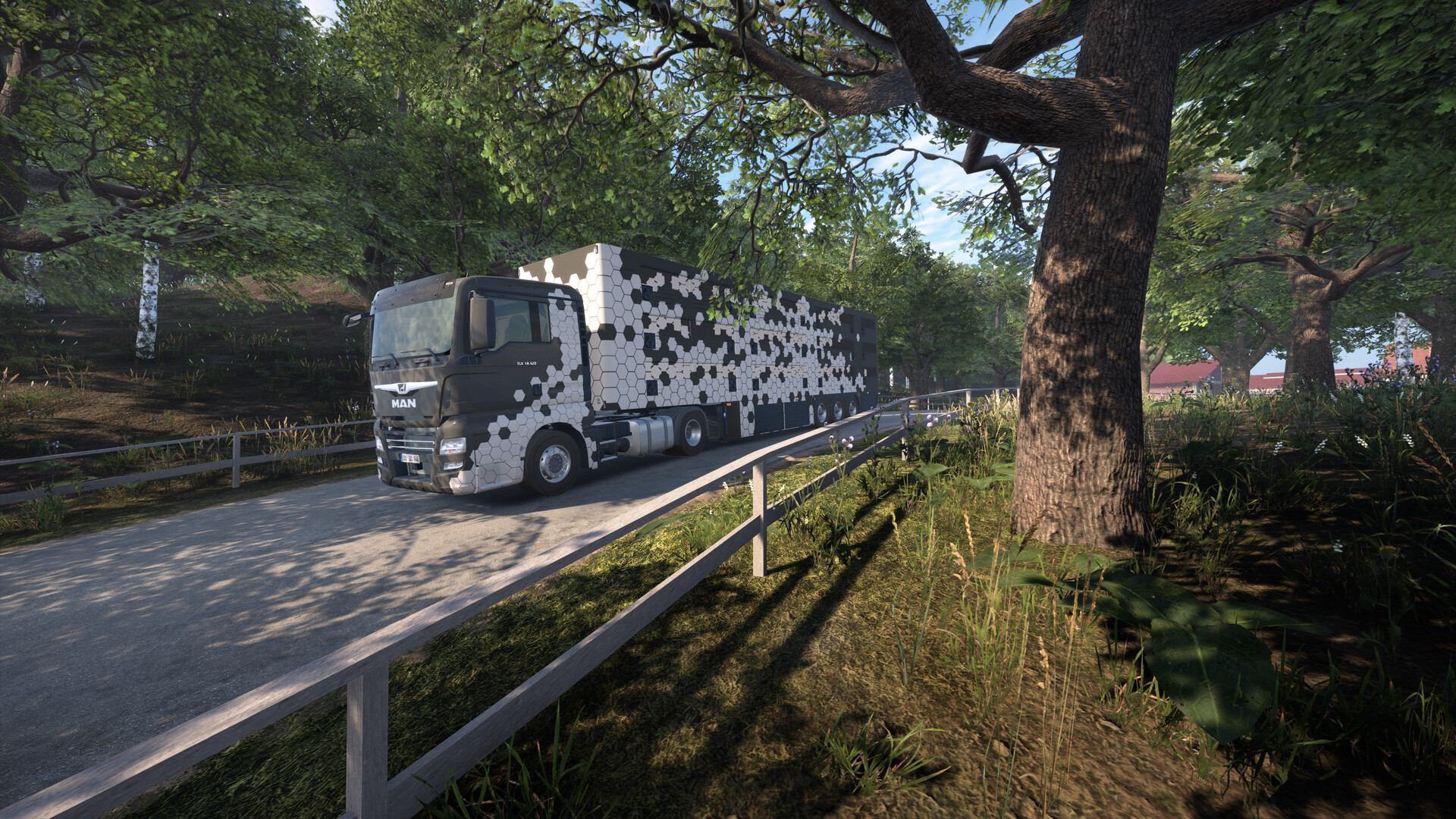 Скриншот: On The Road - The Truck Simulator