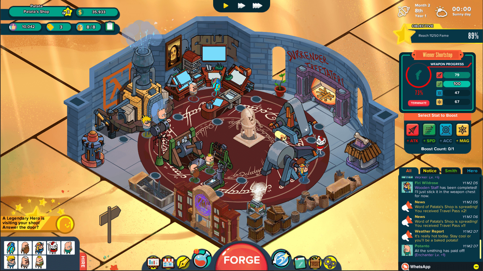 Скриншот: Holy Potatoes! A Weapon Shop?!