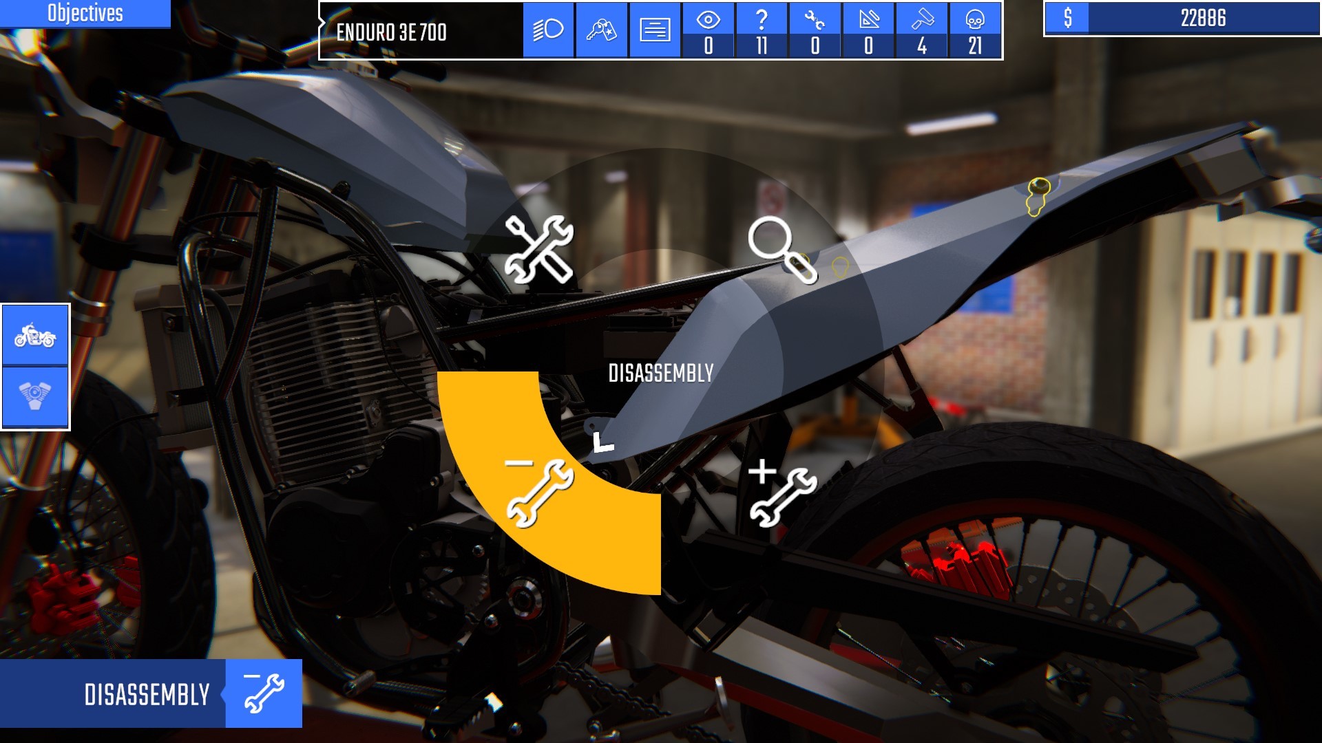 Скриншот: Biker Garage: Mechanic Simulator
