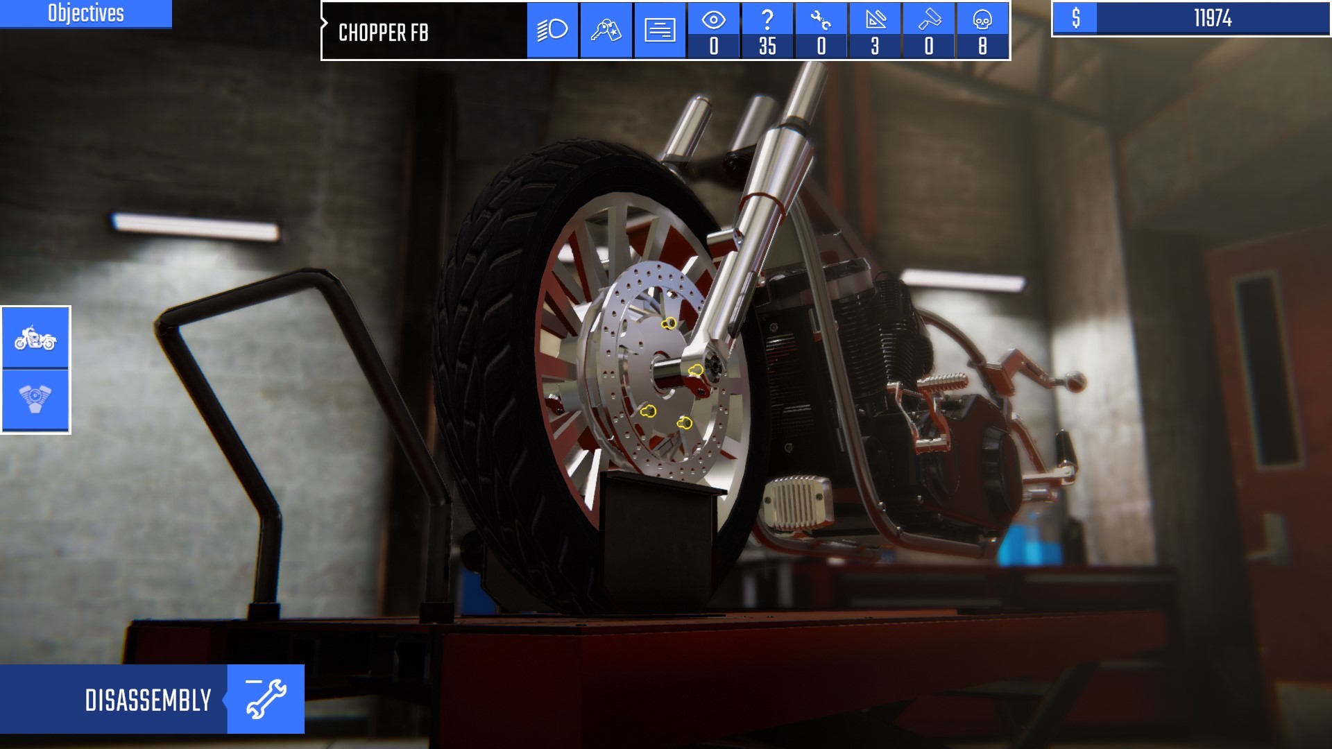 Скриншот 16: Biker Garage: Mechanic Simulator