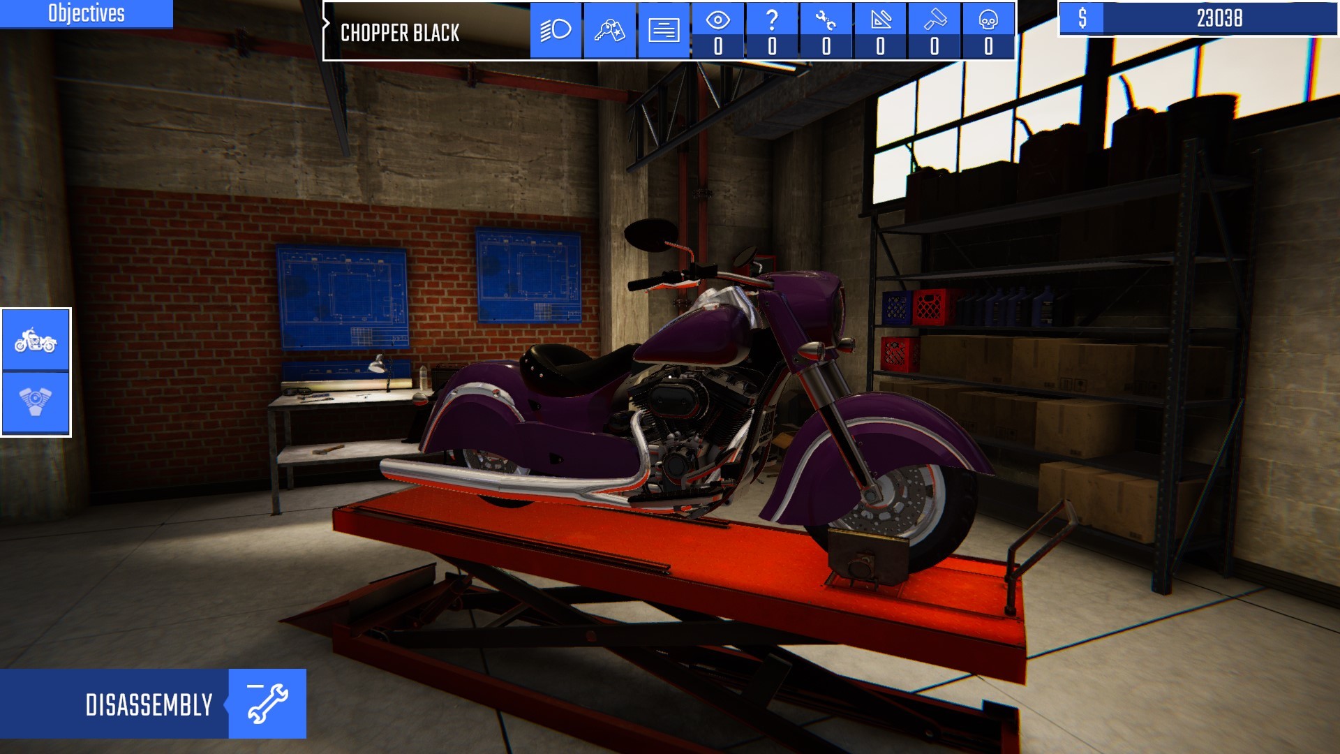 Скриншот 9: Biker Garage: Mechanic Simulator