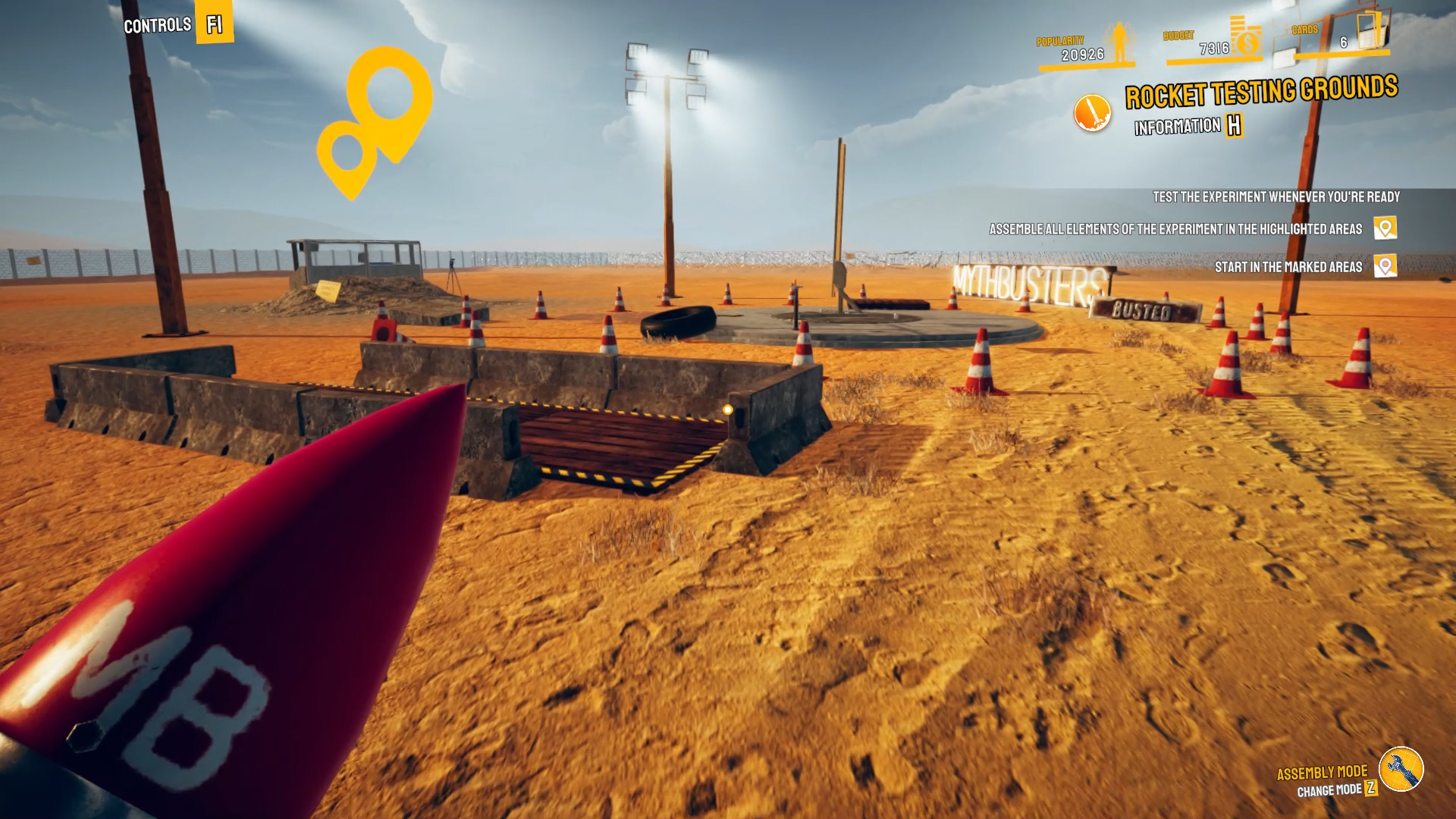 Скриншот 7: MythBusters: The Game - Crazy Experiments Simulator