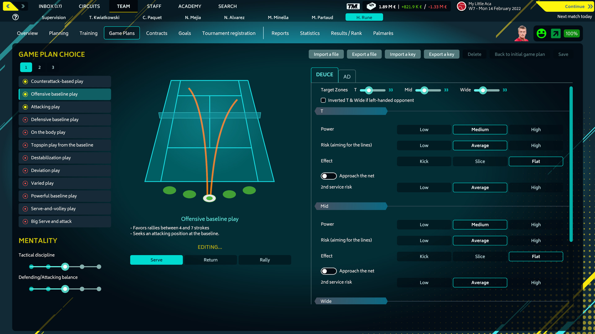 Скриншот 7: Tennis Manager 2022