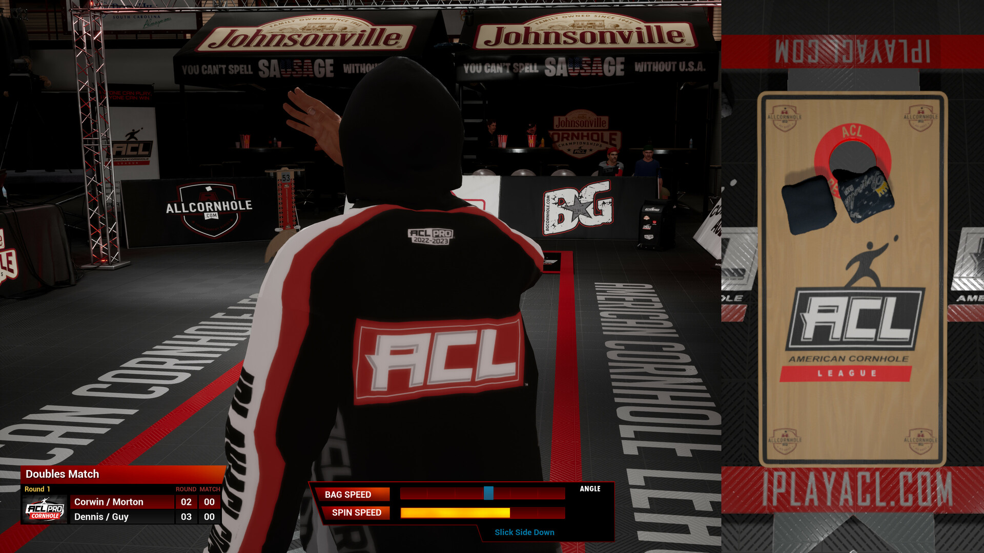 Скриншот: ACL Pro Cornhole