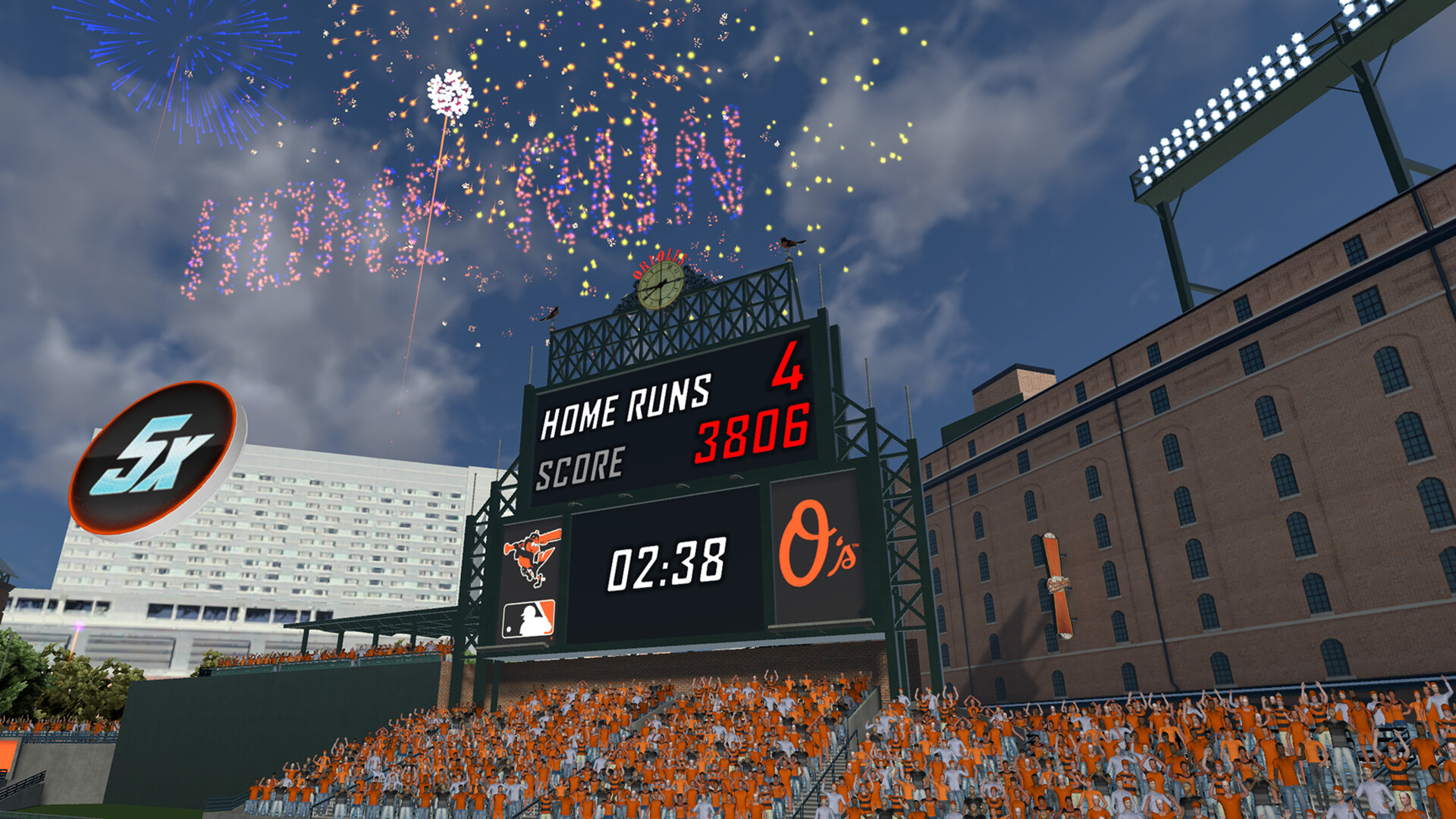 Скриншот: MLB Home Run Derby VR
