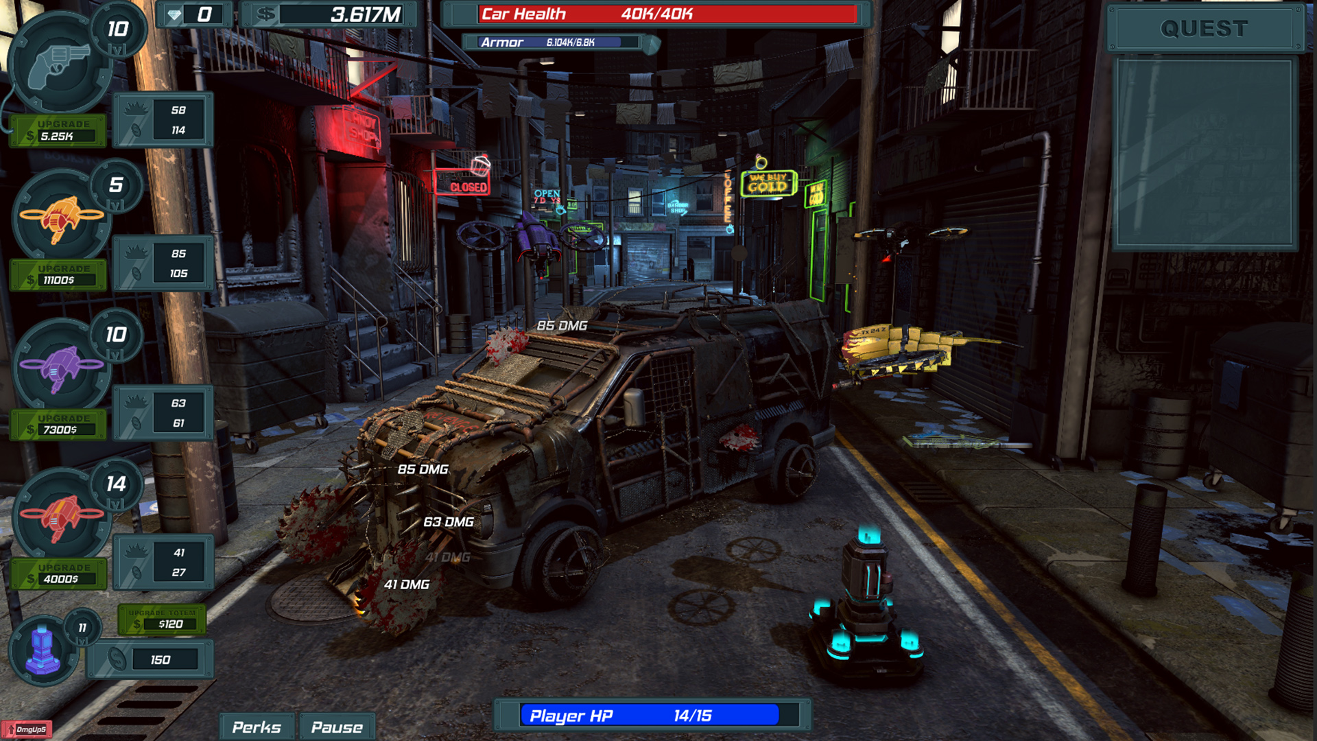 Скриншот: Car Demolition Clicker