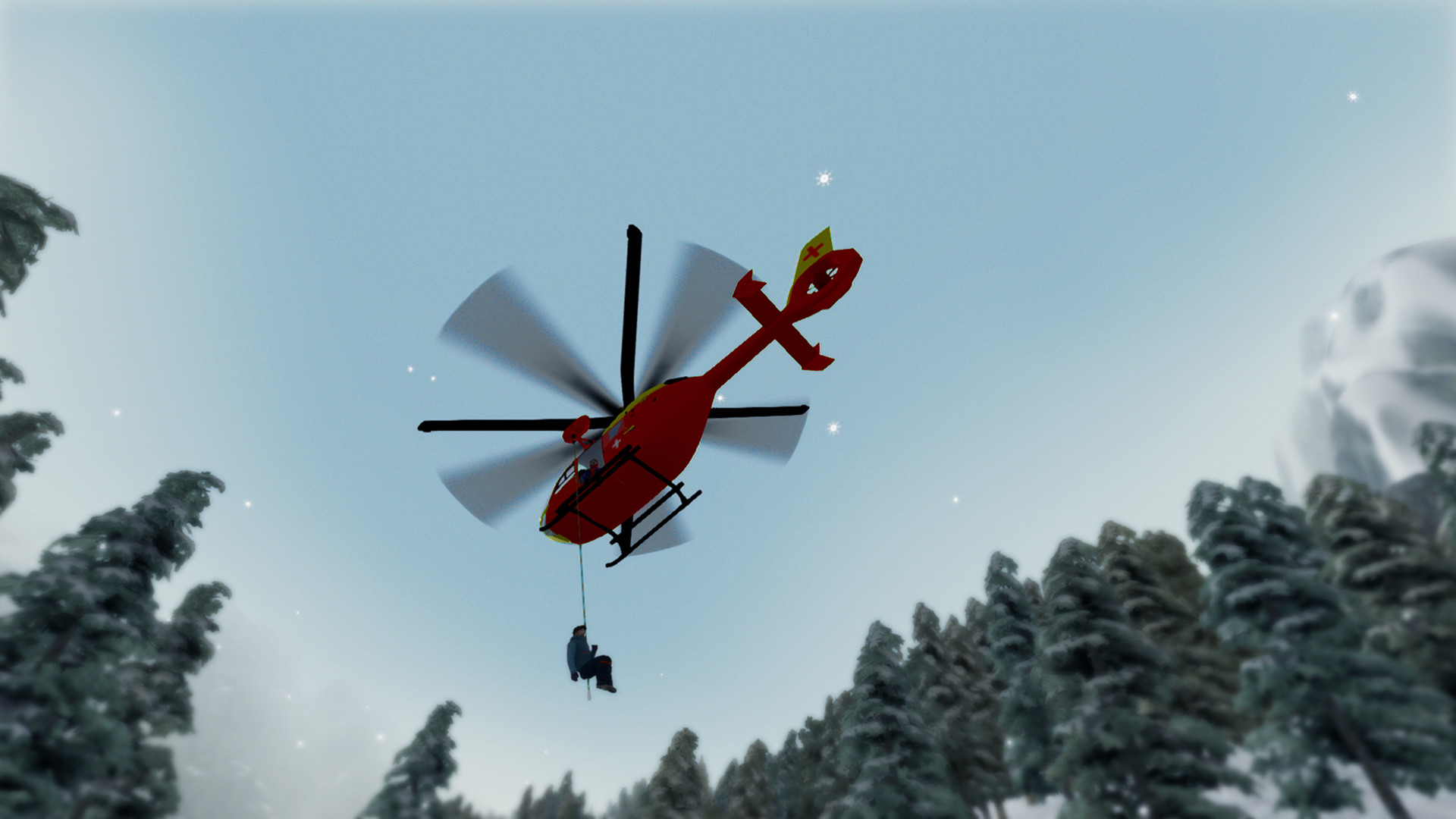 Скриншот: Mountain Rescue Simulator