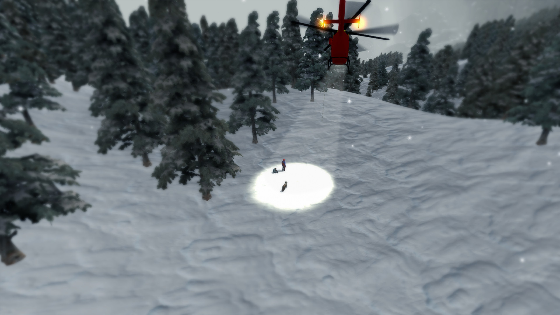 Скриншот: Mountain Rescue Simulator
