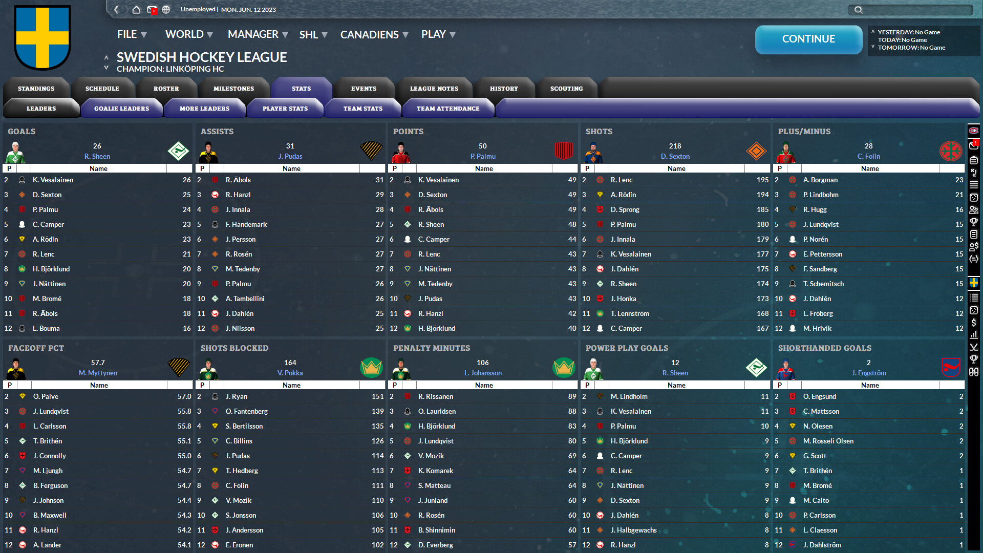 Скриншот 19: Franchise Hockey Manager 9