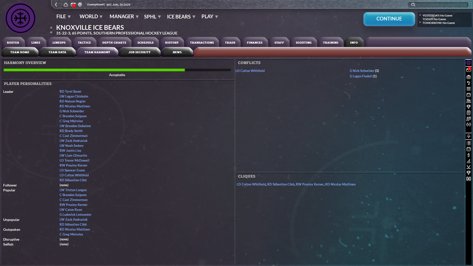 Скриншот 10: Franchise Hockey Manager 9