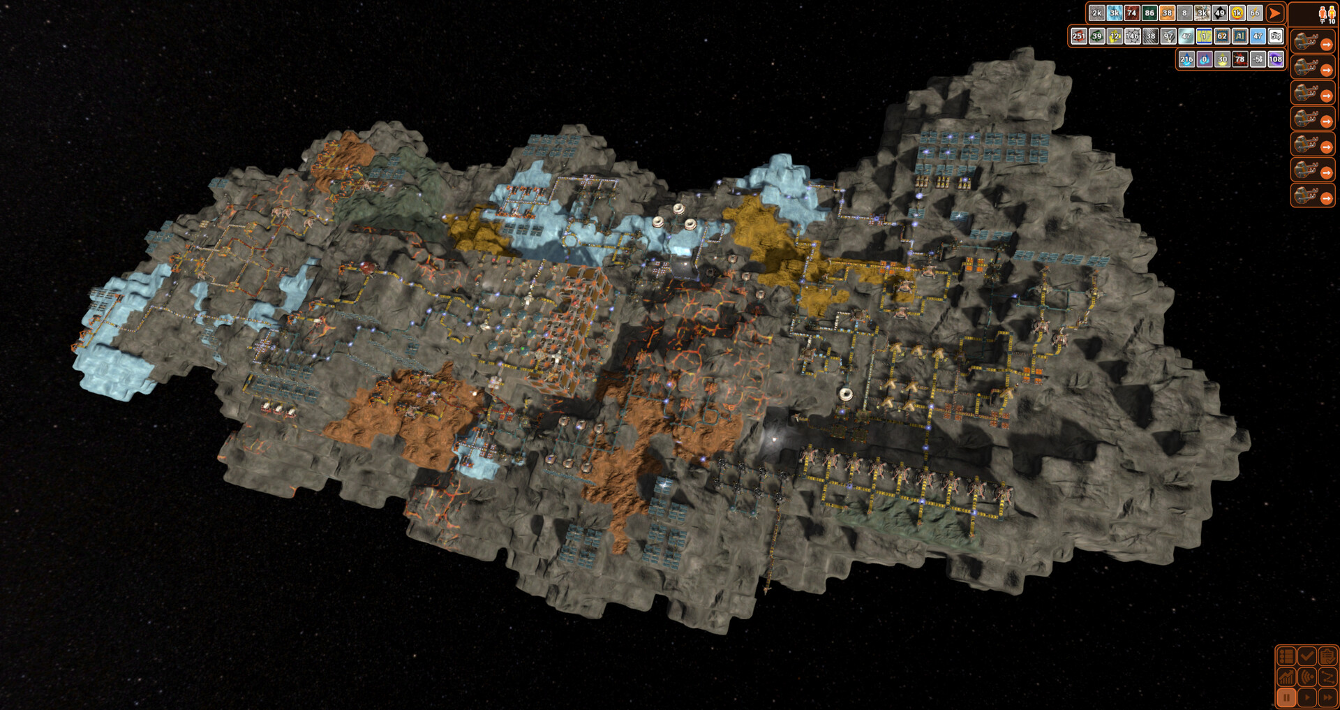 Скриншот: Facteroids