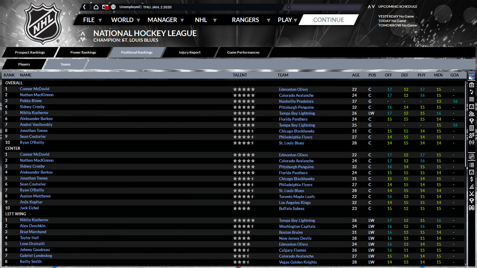 Скриншот: Franchise Hockey Manager 6