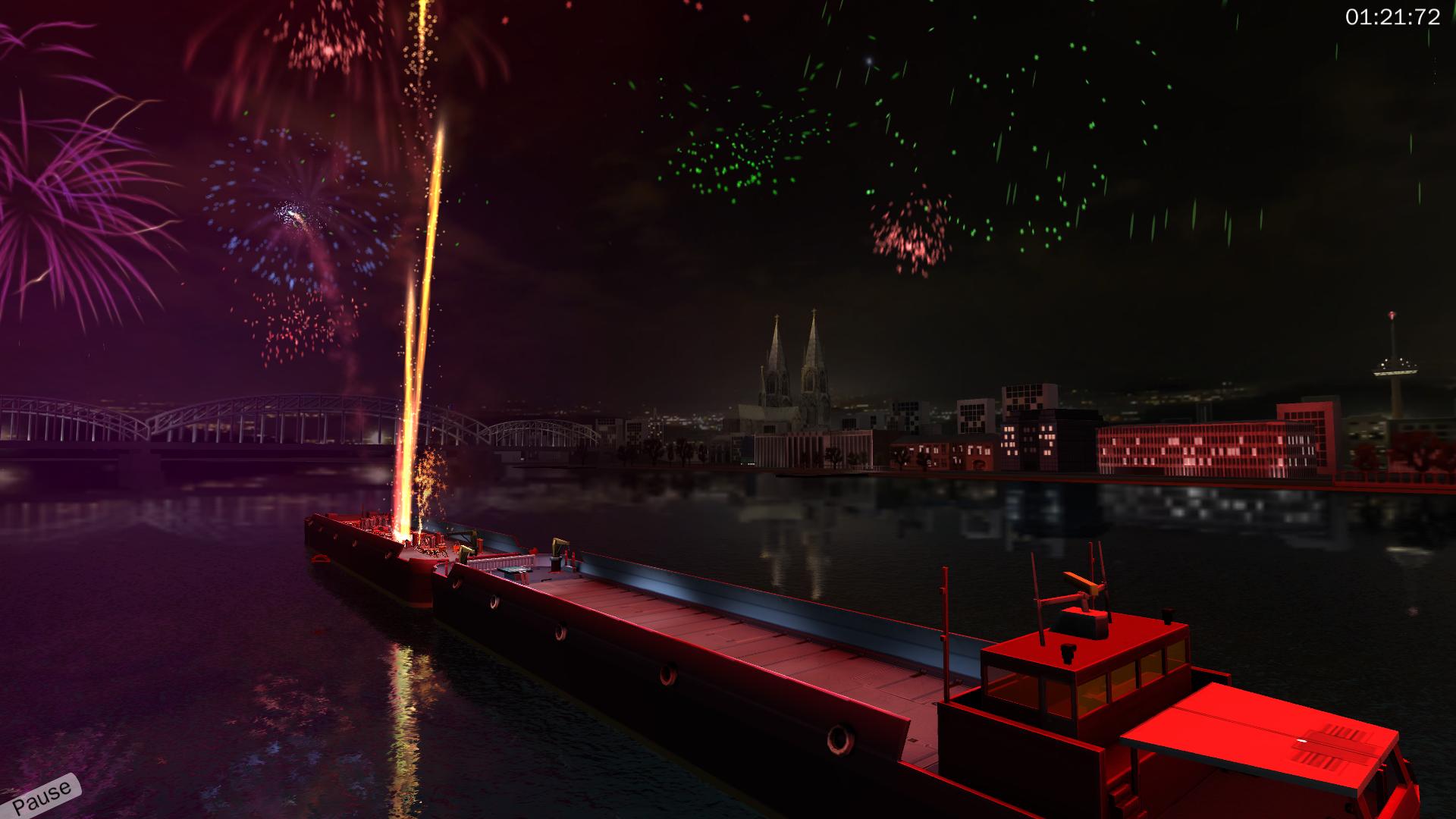 Скриншот: Fireworks Simulator