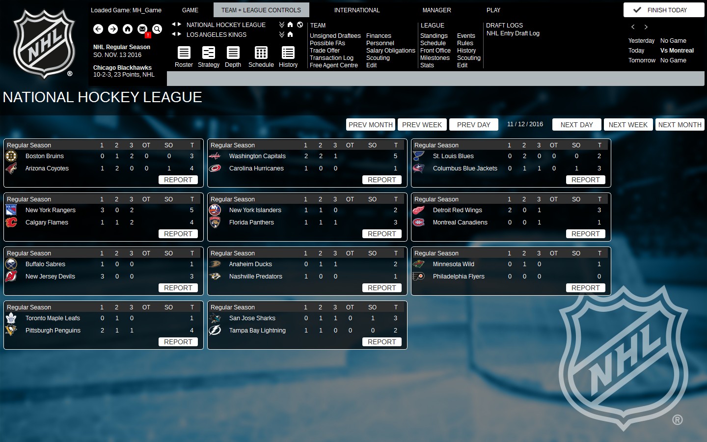 Скриншот 7: Franchise Hockey Manager 3