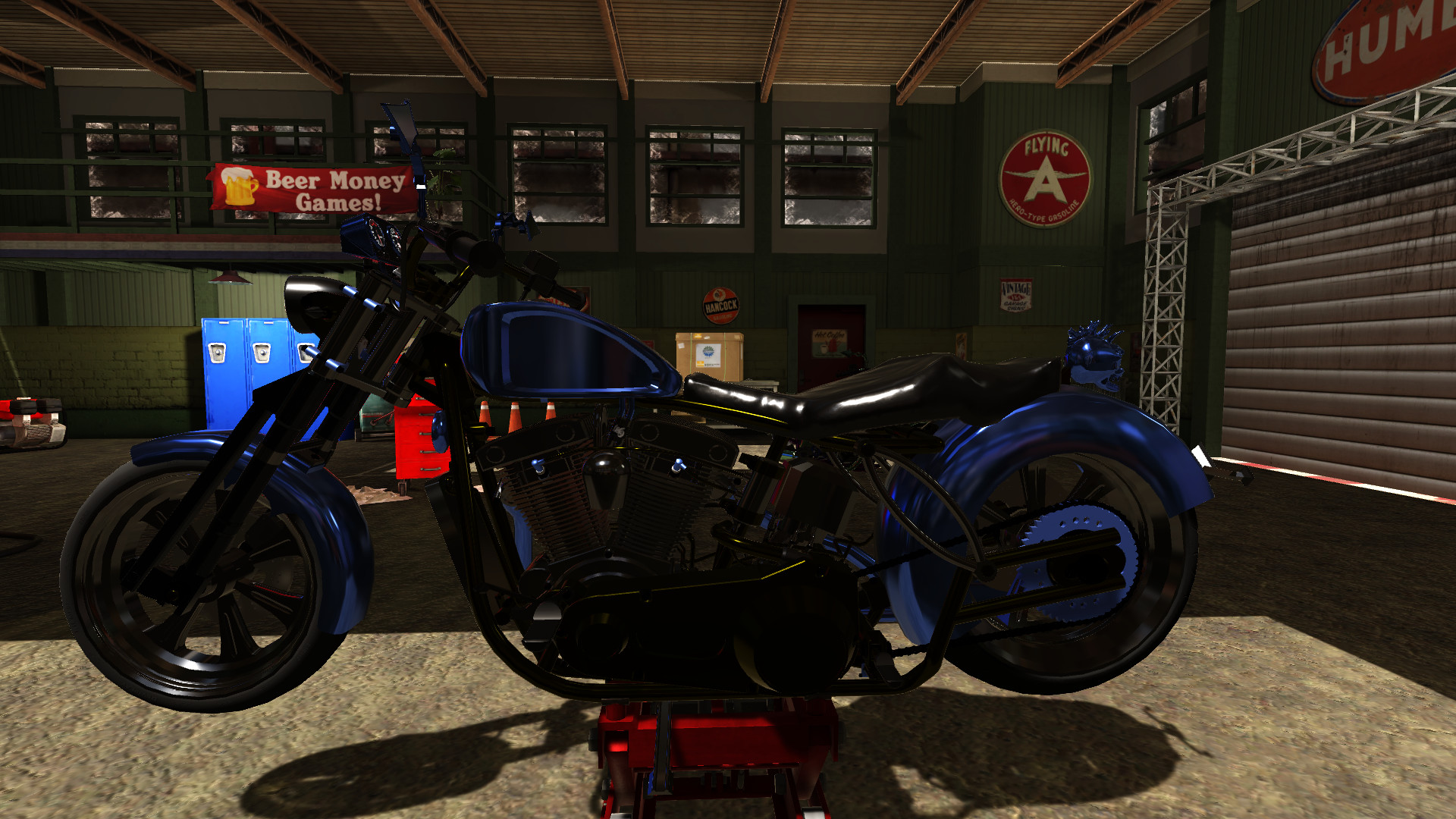 Скриншот: Motorbike Garage Mechanic Simulator