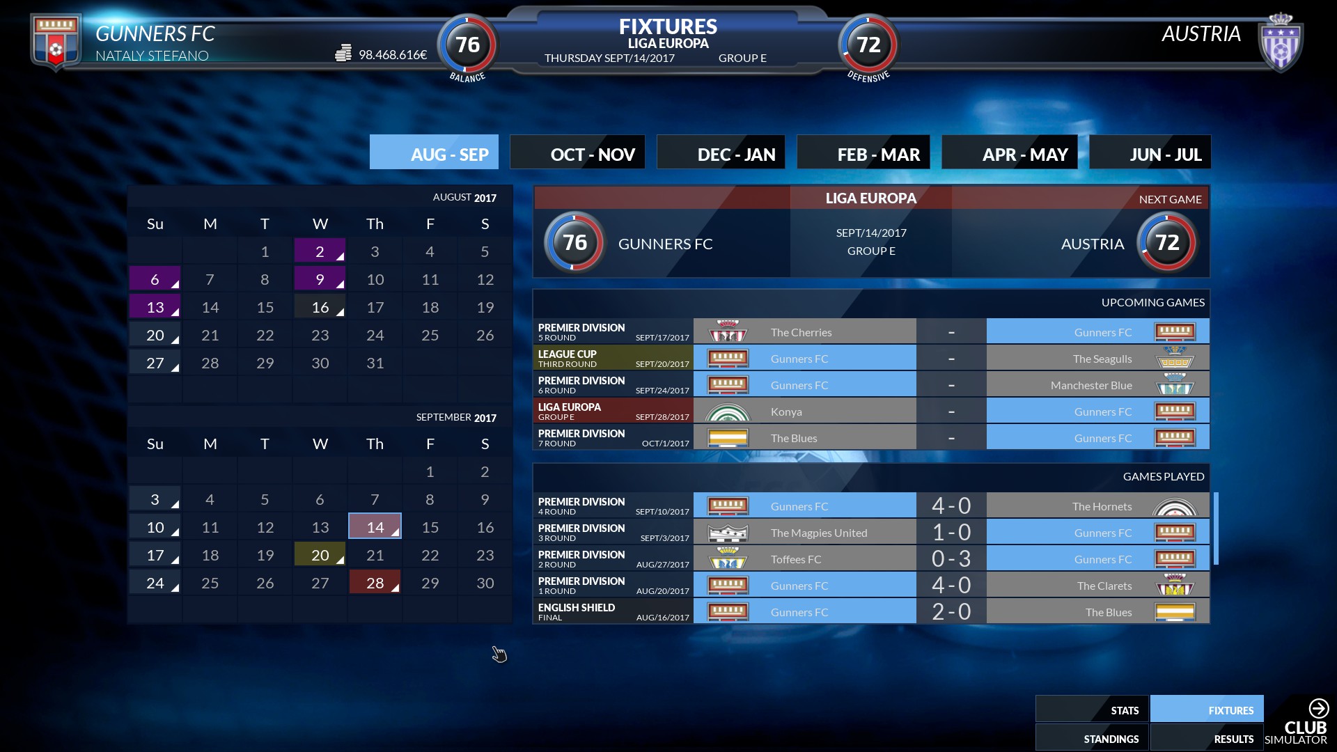 Скриншот 29: Football Club Simulator - FCS #21