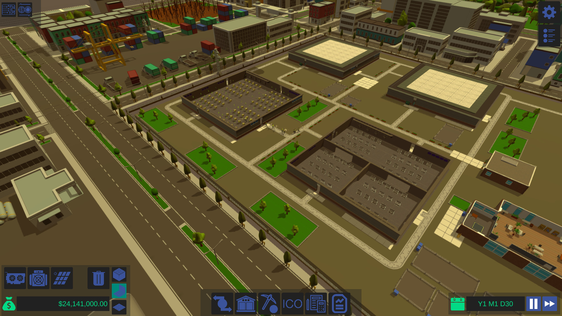 Скриншот: Blockchain Tycoon