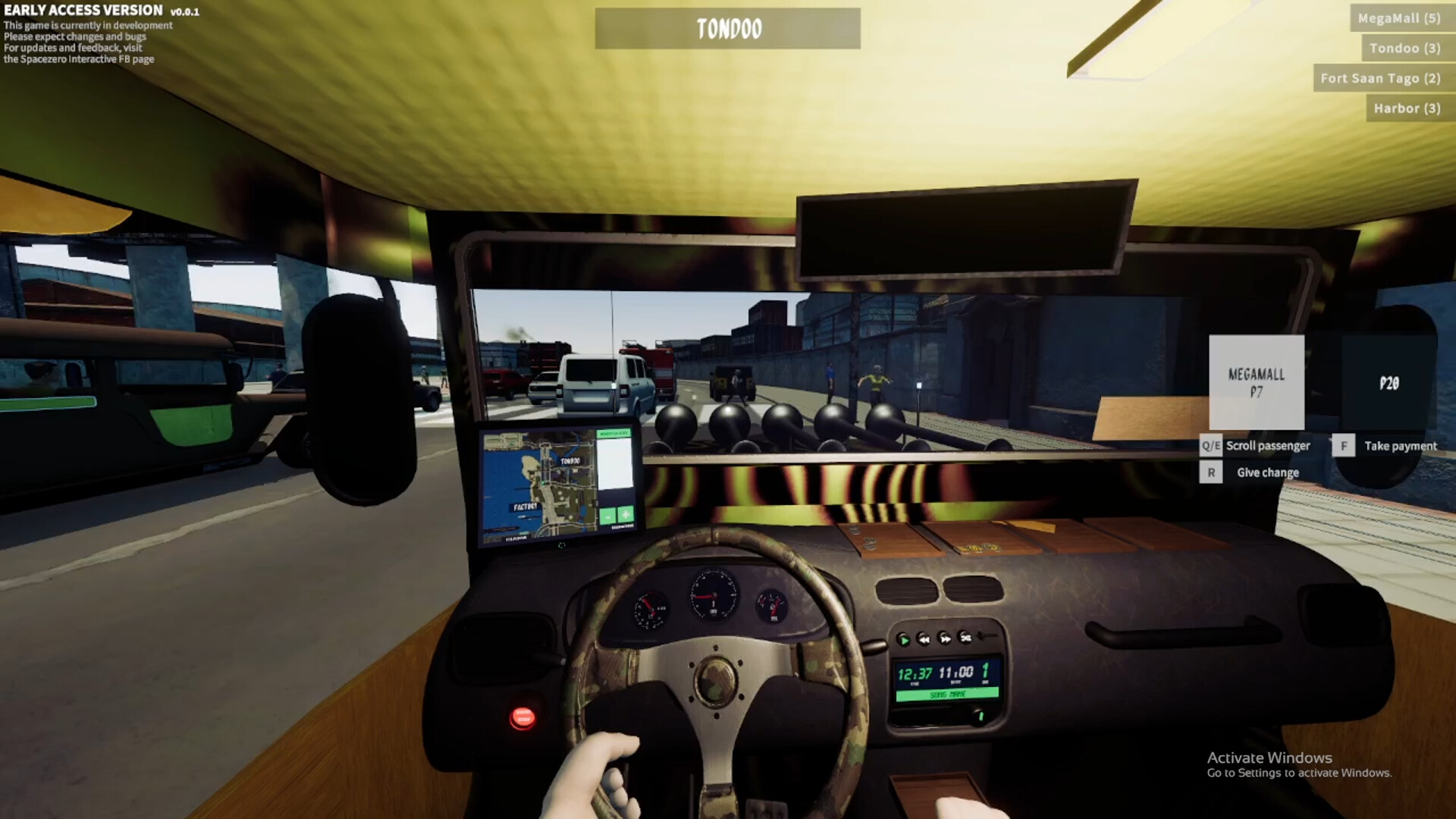 Скриншот: Jeepney Simulator 2