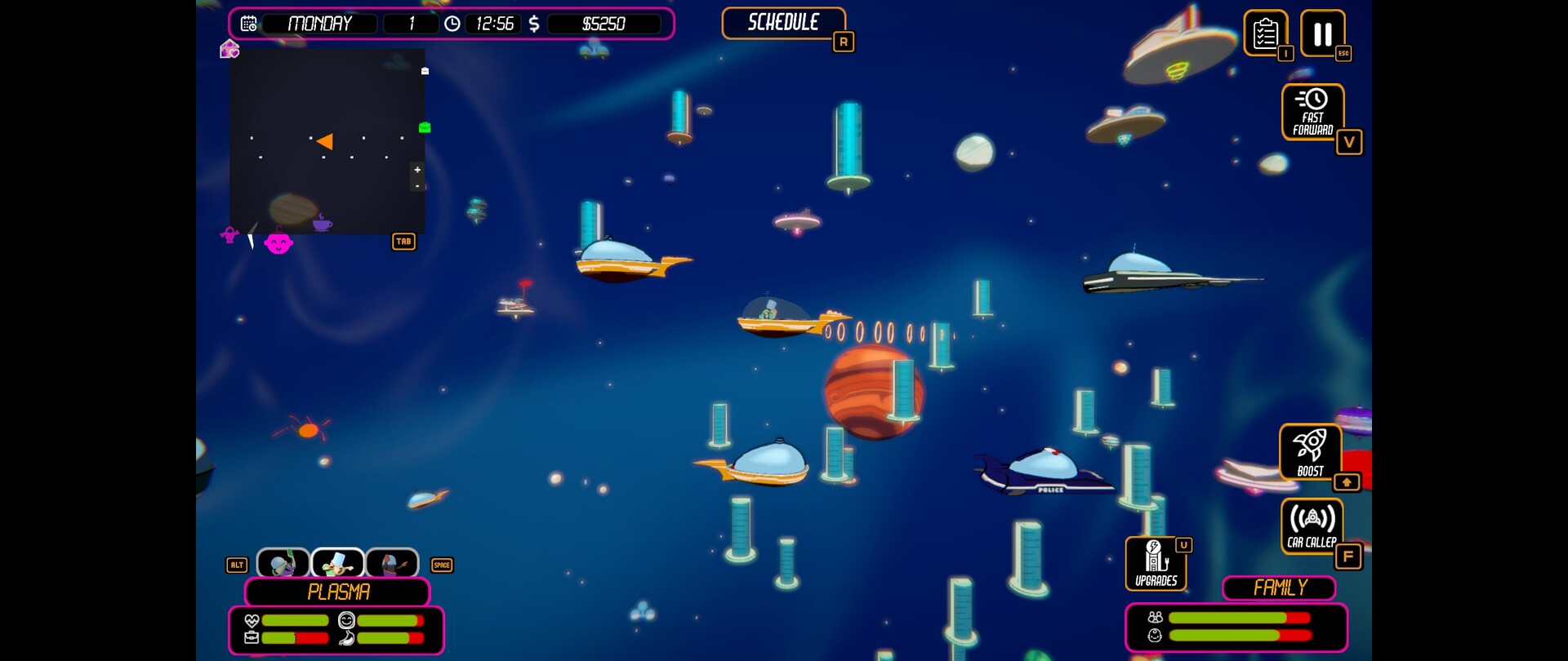 Скриншот: Space Routine