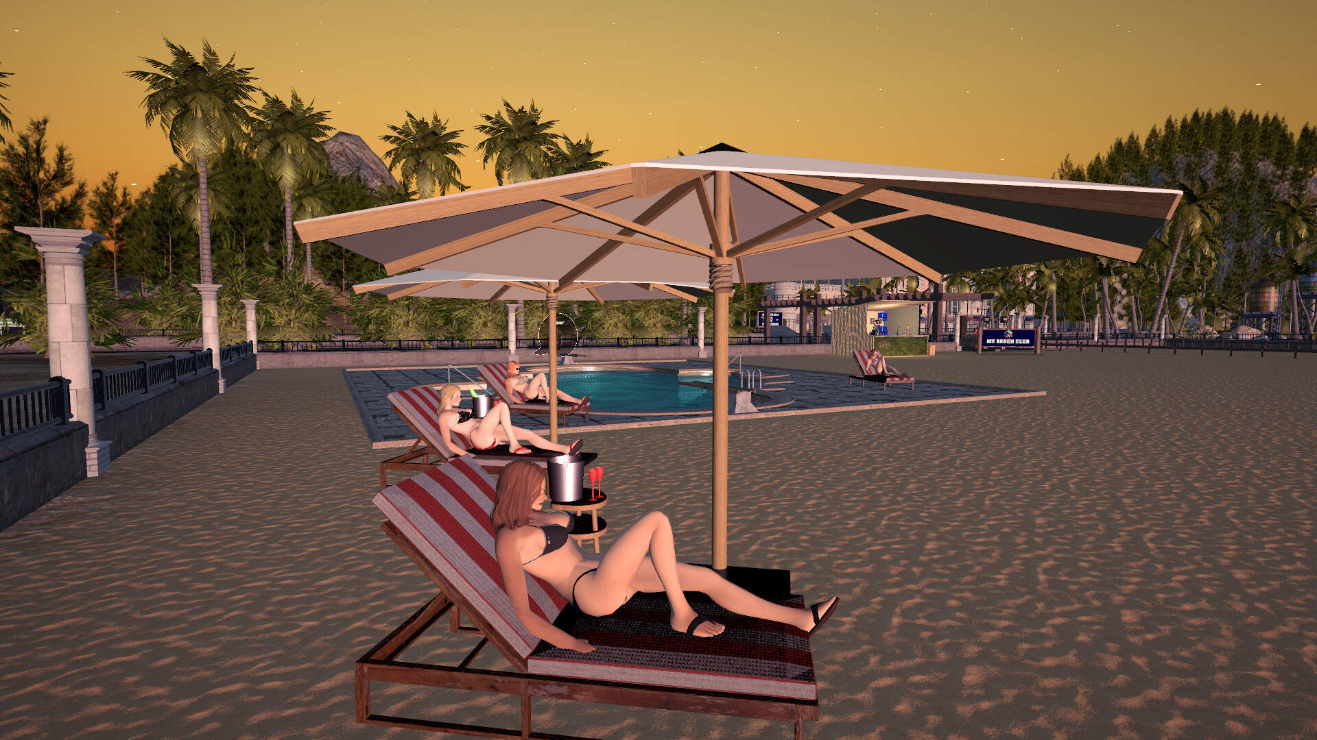 Скриншот 7: Beach Club Simulator 2024