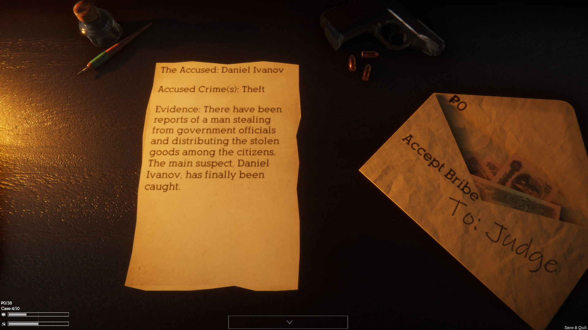 Скриншот: Blind Justice