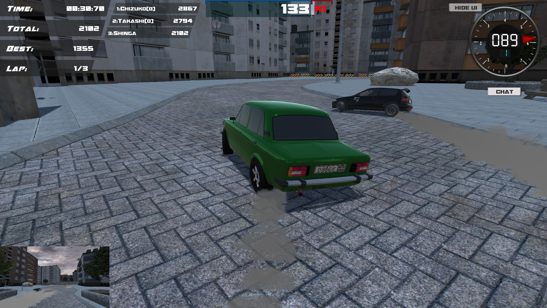 Скриншот: Drift86