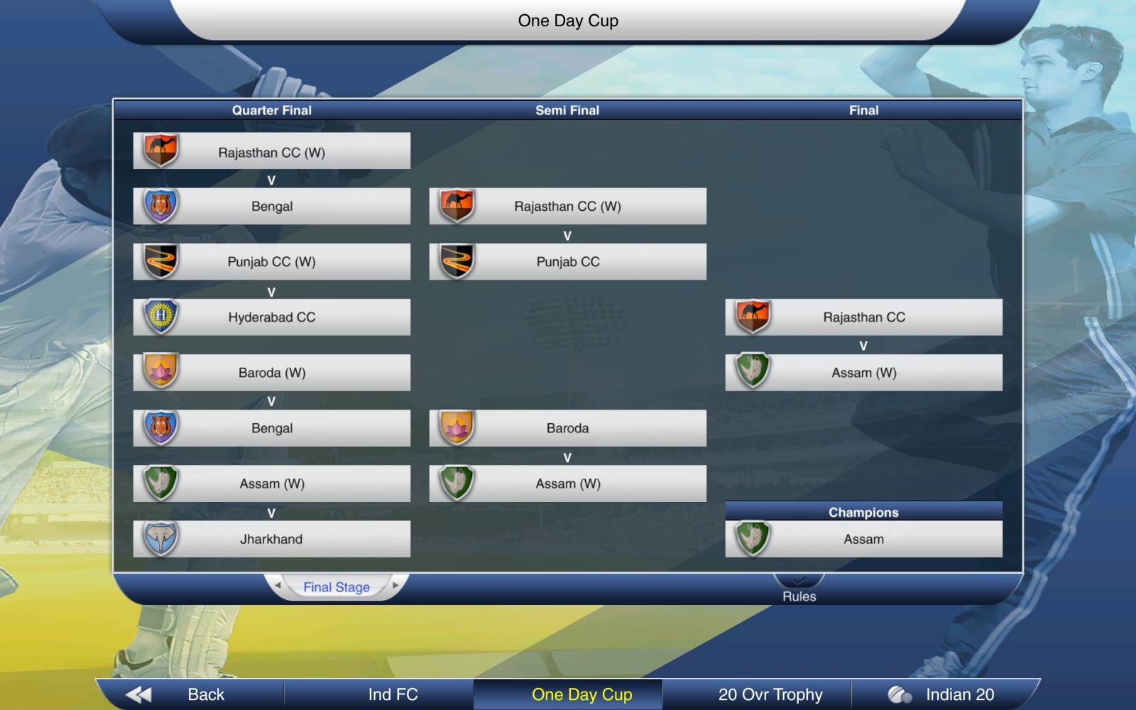 Скриншот 14: Cricket Captain 2015