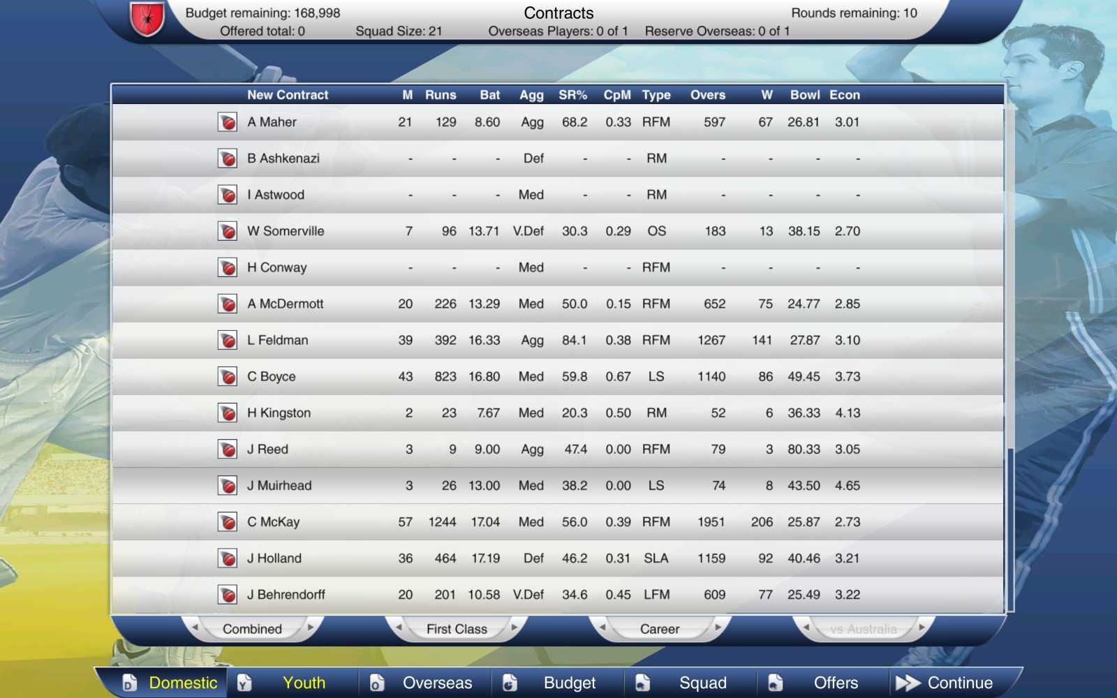 Скриншот 9: Cricket Captain 2015