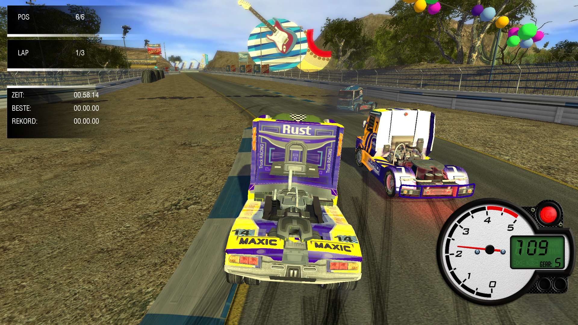 Скриншот: World Truck Racing