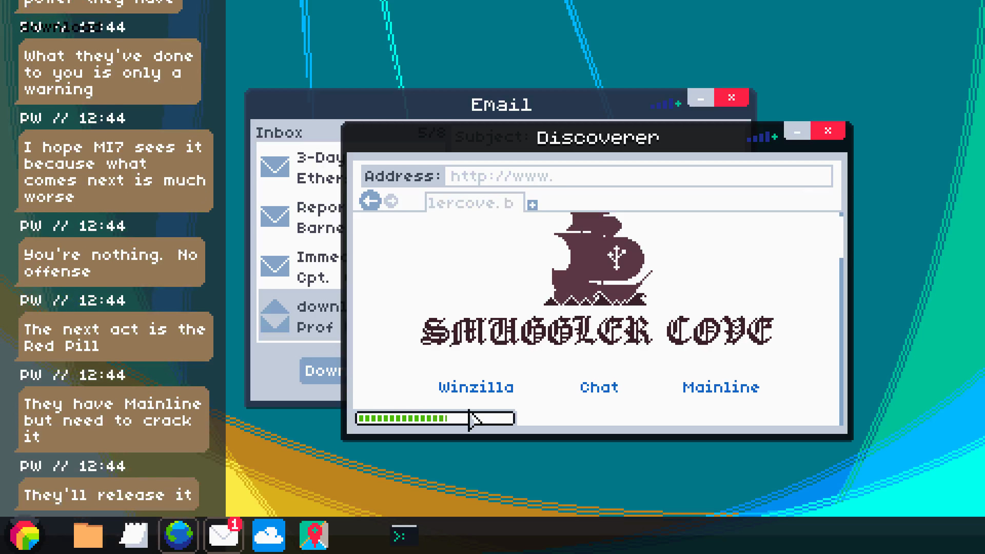Скриншот: Mainlining