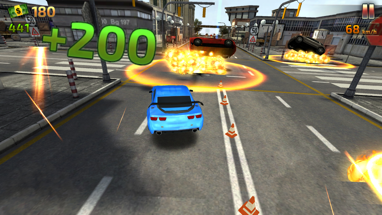 Скриншот: Crash And Burn Racing
