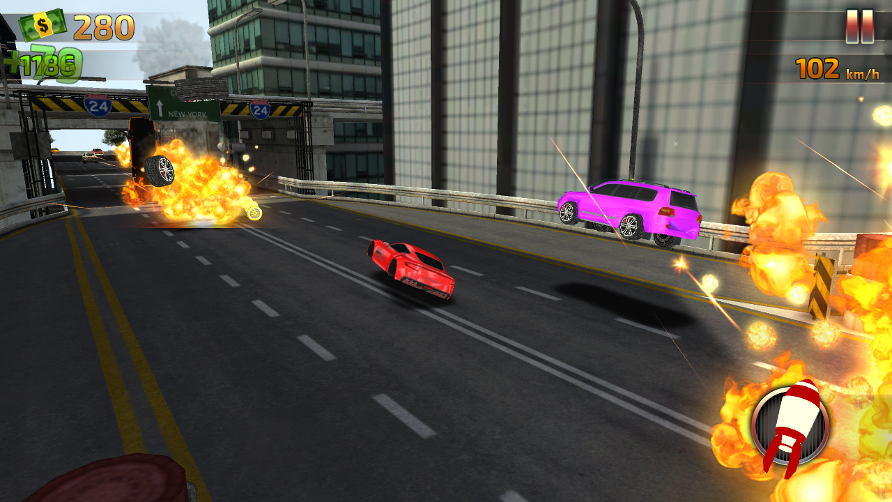 Скриншот: Crash And Burn Racing