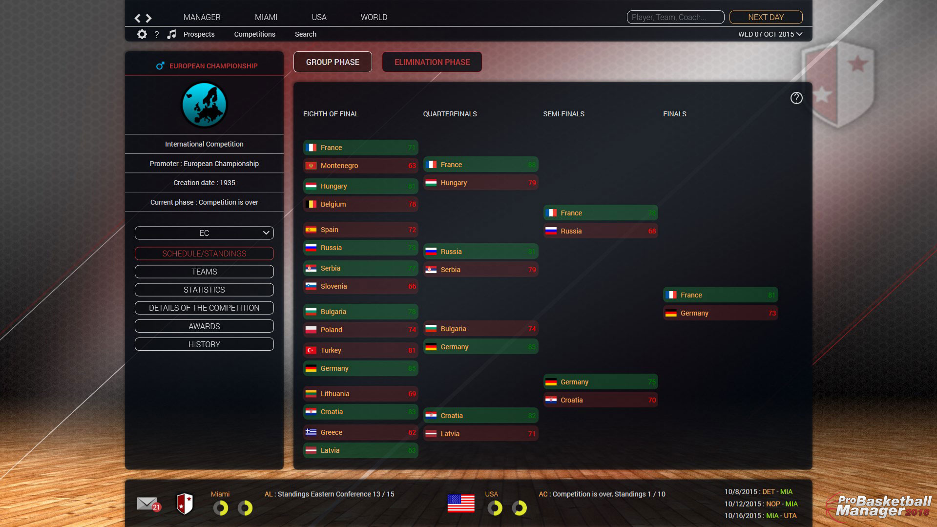 Скриншот 7: Pro Basketball Manager 2016