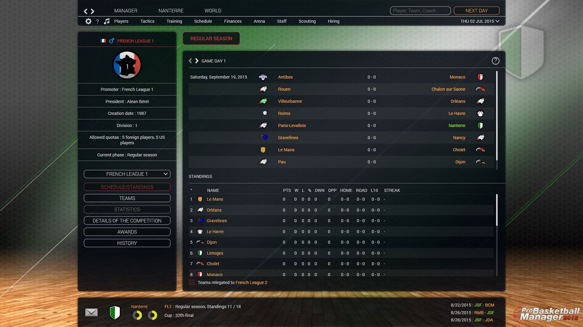 Скриншот 9: Pro Basketball Manager 2016