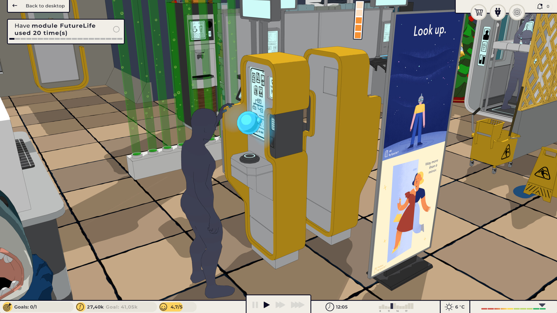 Скриншот: Flat Eye