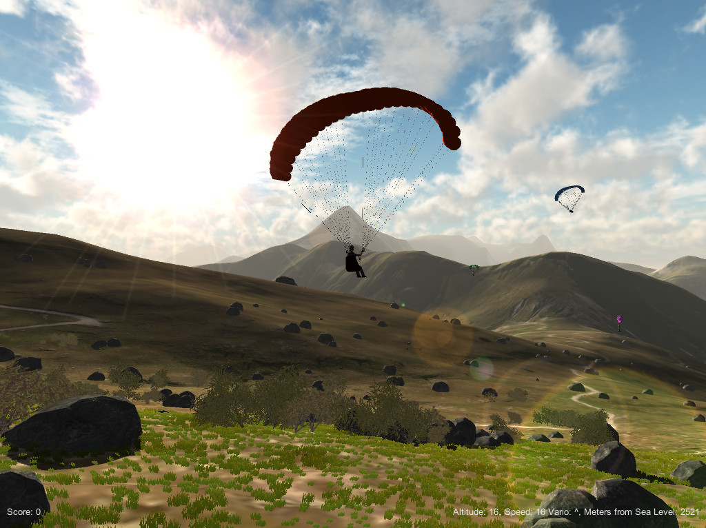 Скриншот 8: 3D Paraglider