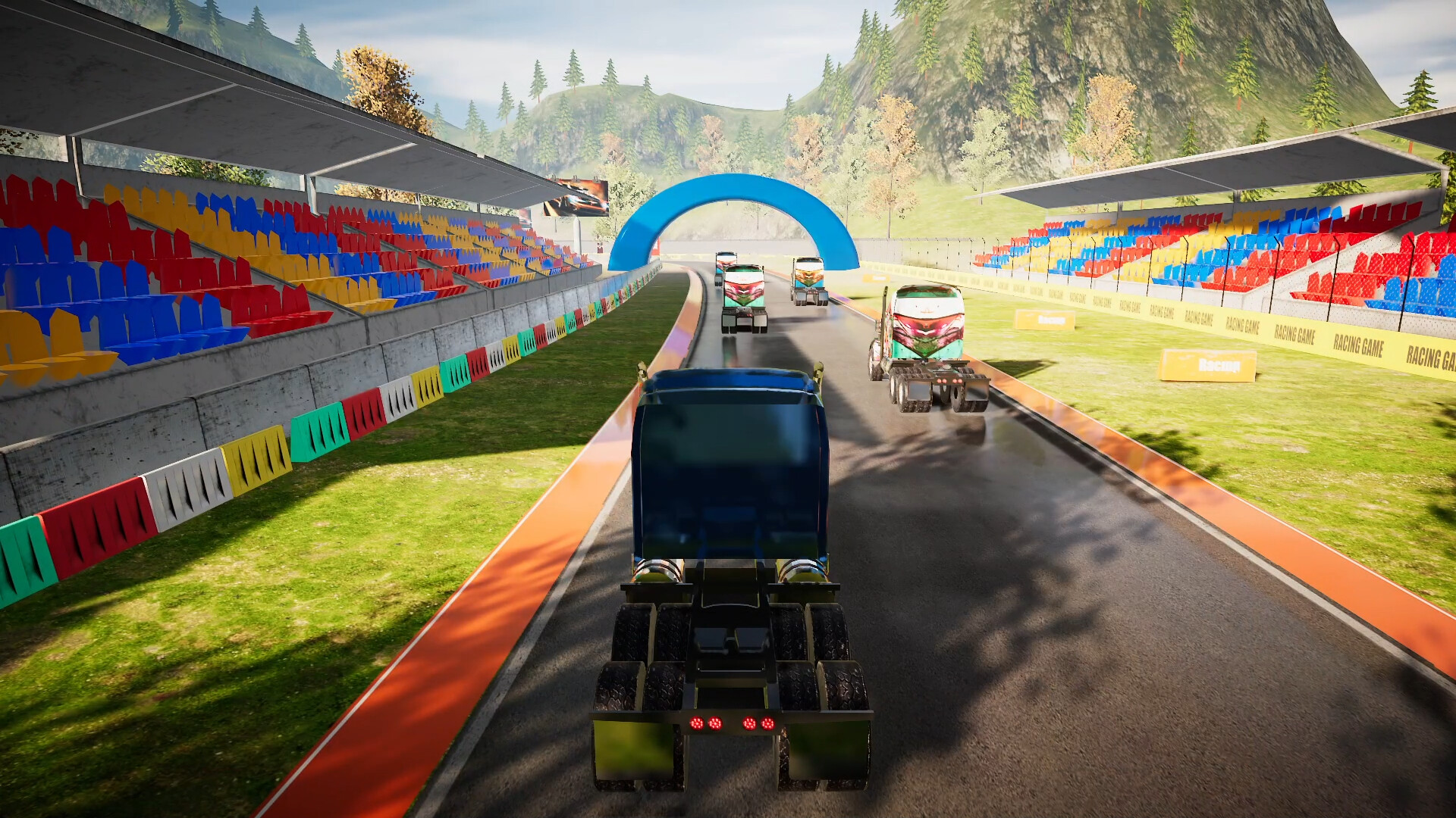 Скриншот: Truck Racing Simulator