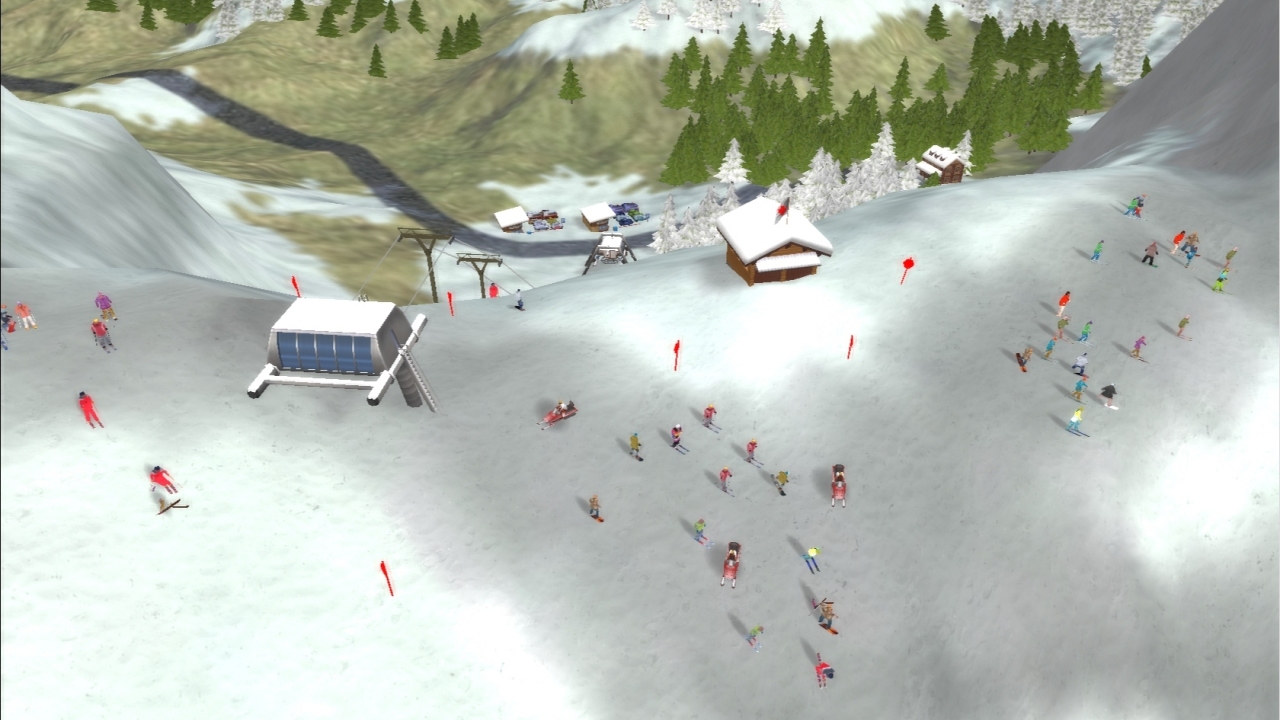 Скриншот: Ski Park Tycoon
