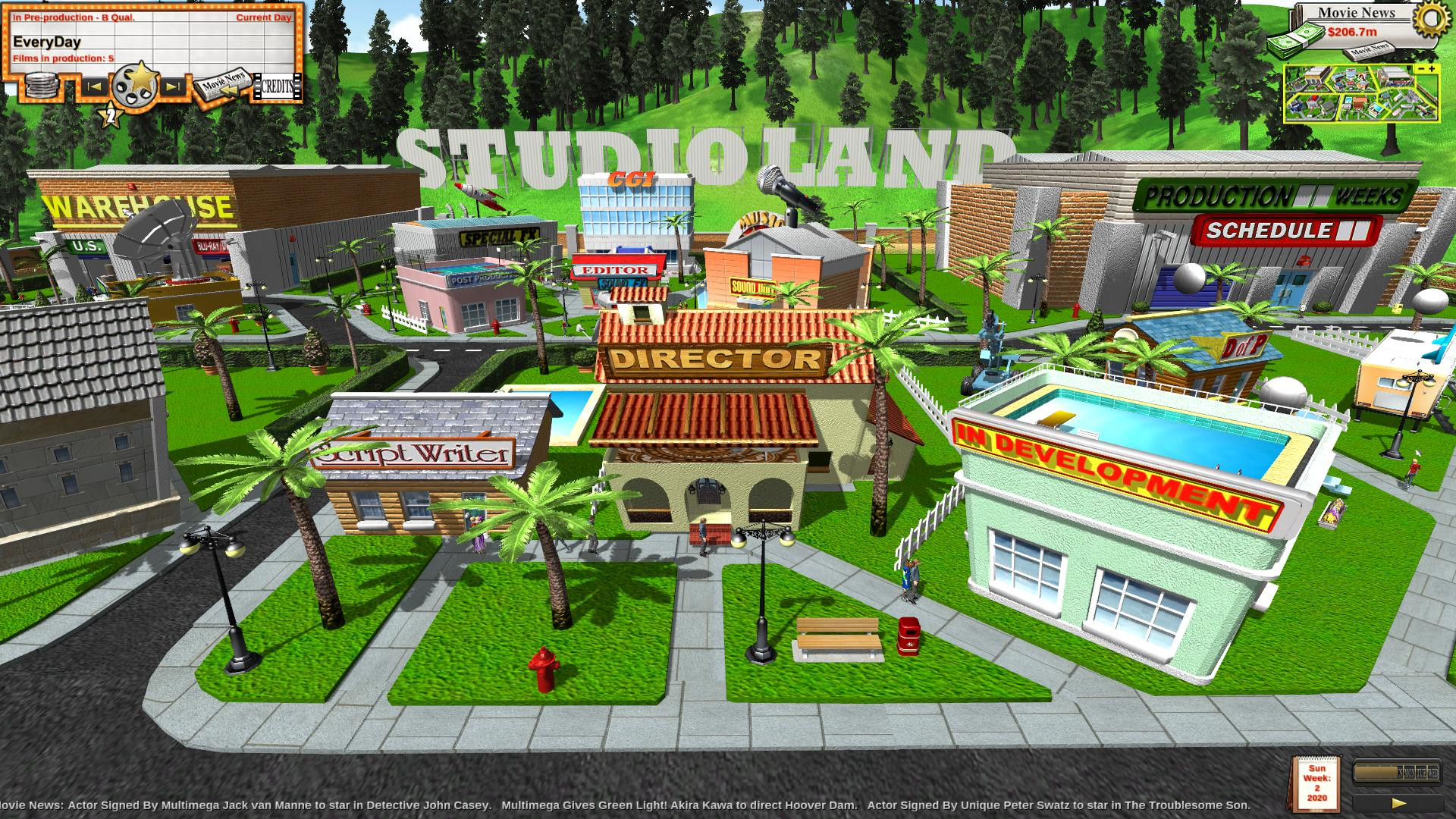 Скриншот: Movie Studio Boss: The Sequel