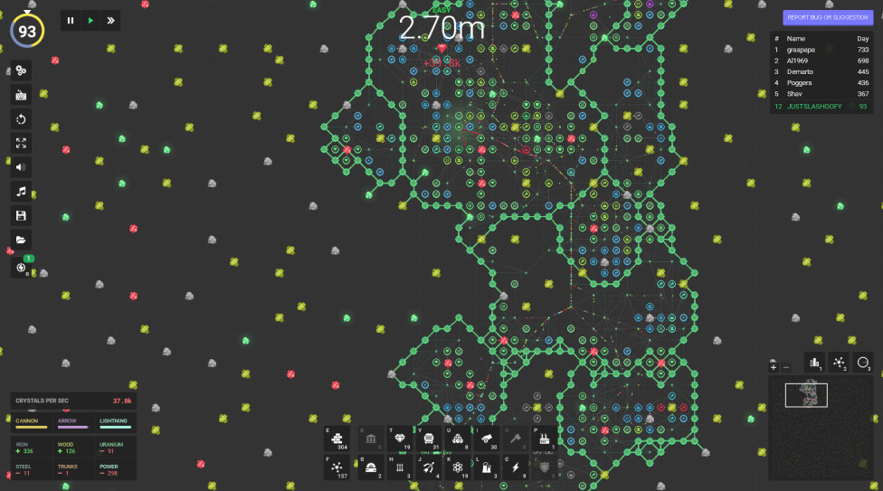 Скриншот: YORG.io