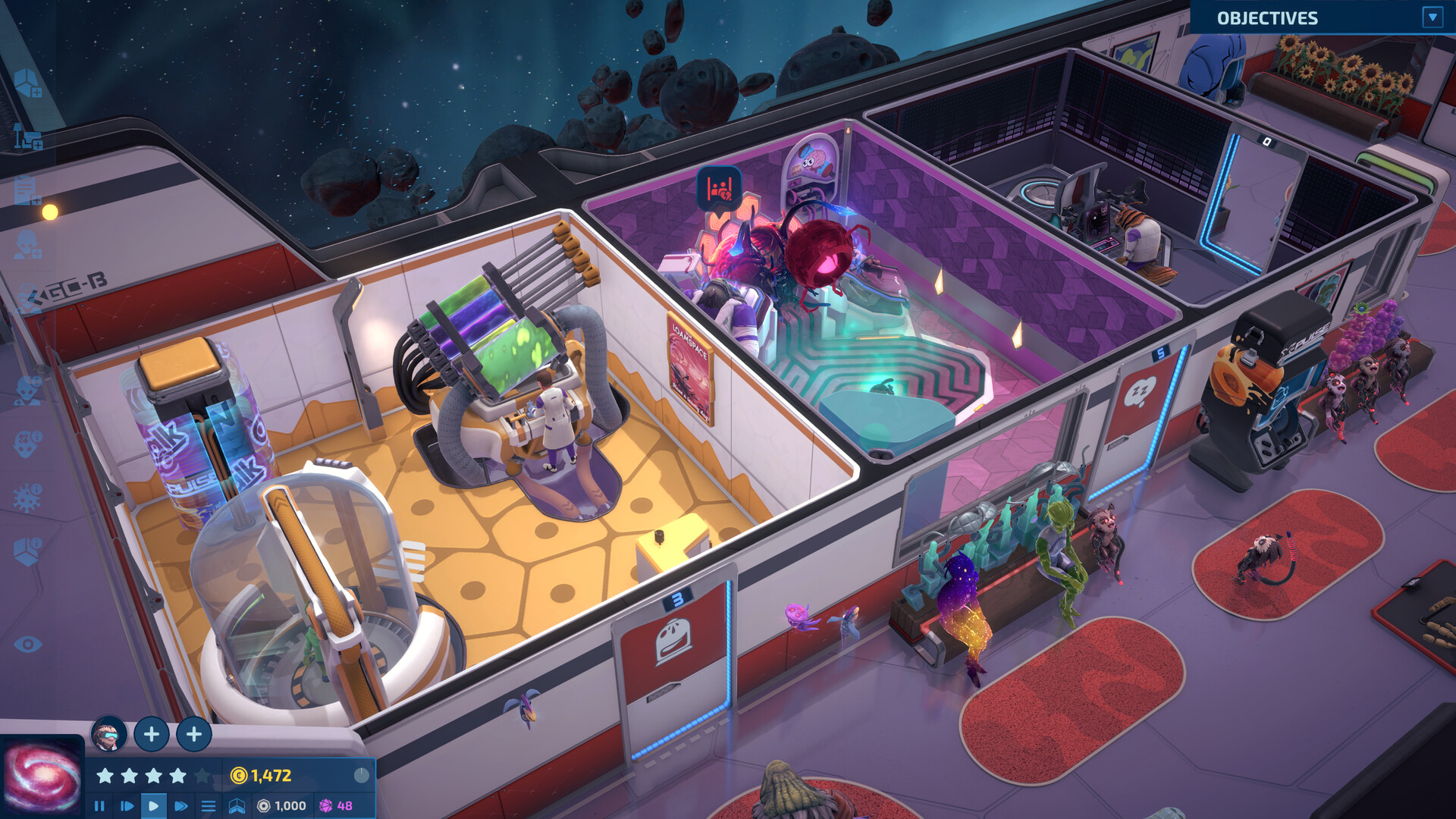 Скриншот: Galacticare