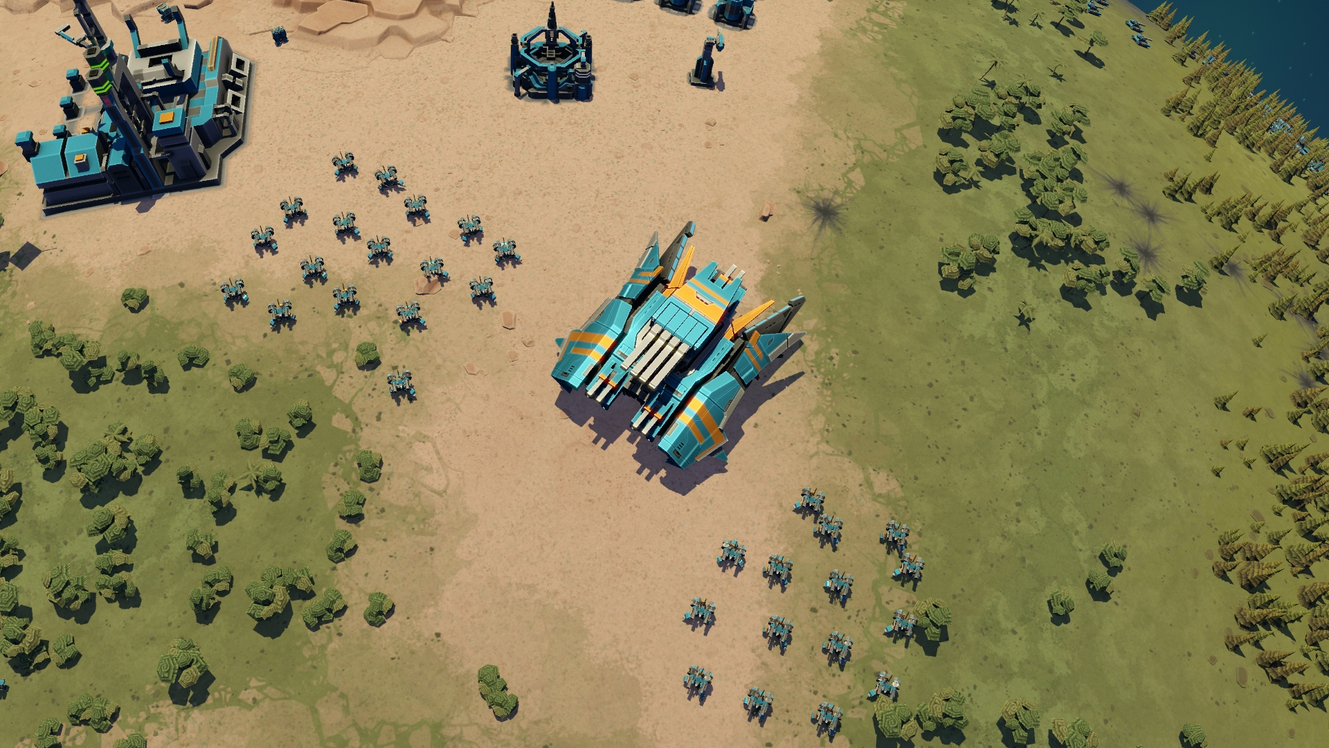 Скриншот: Planetary Annihilation: TITANS