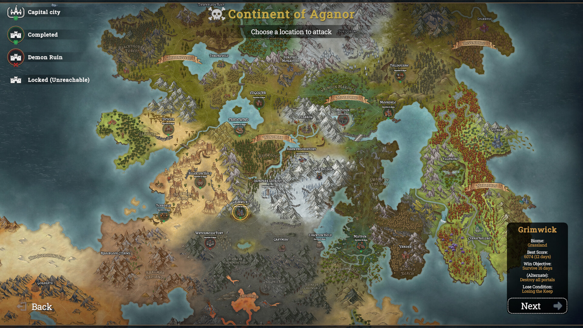 Скриншот: Darfall